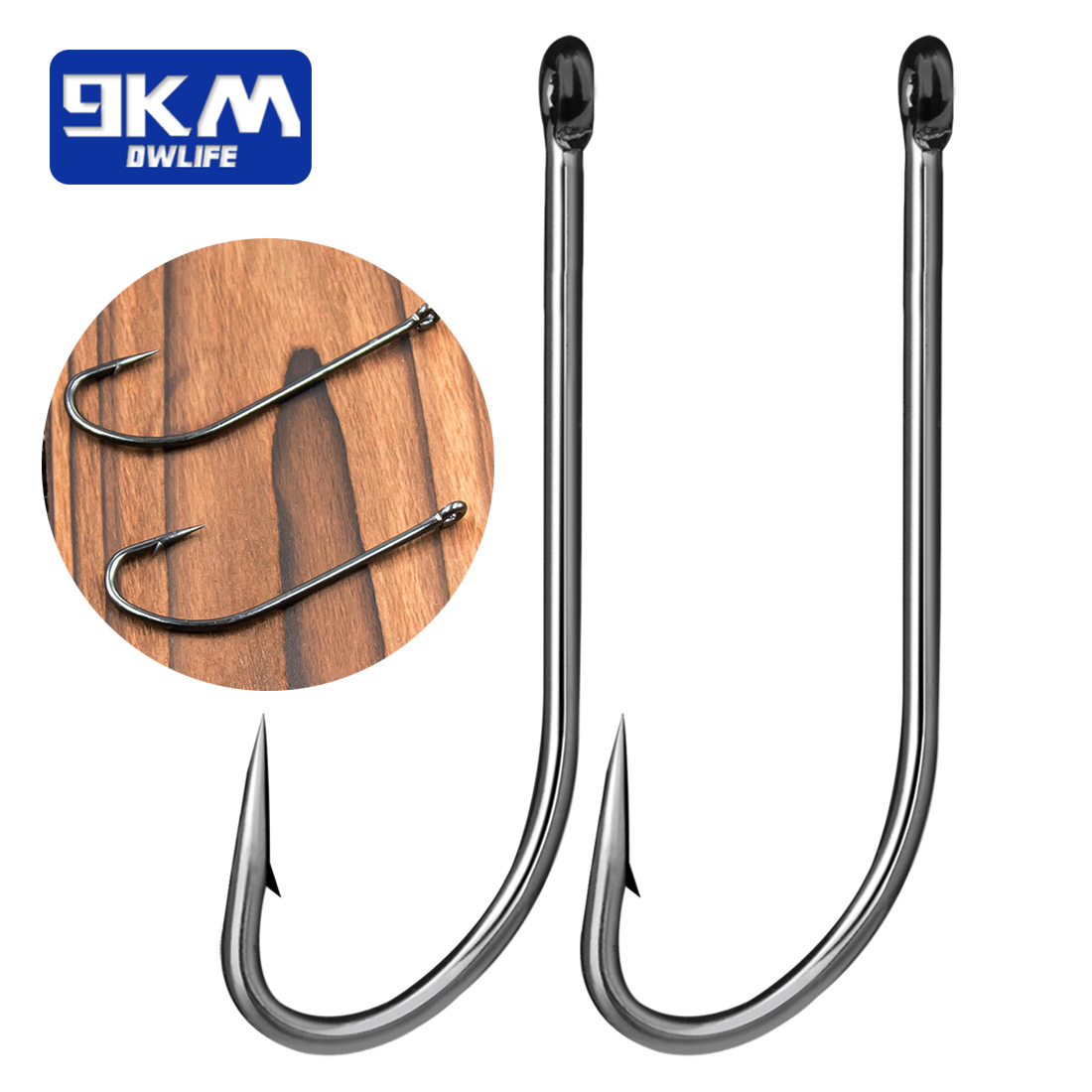 Fishing Hook Assortment - 9KM Meerwasser Angelhaken 50 ~ 200Pcs