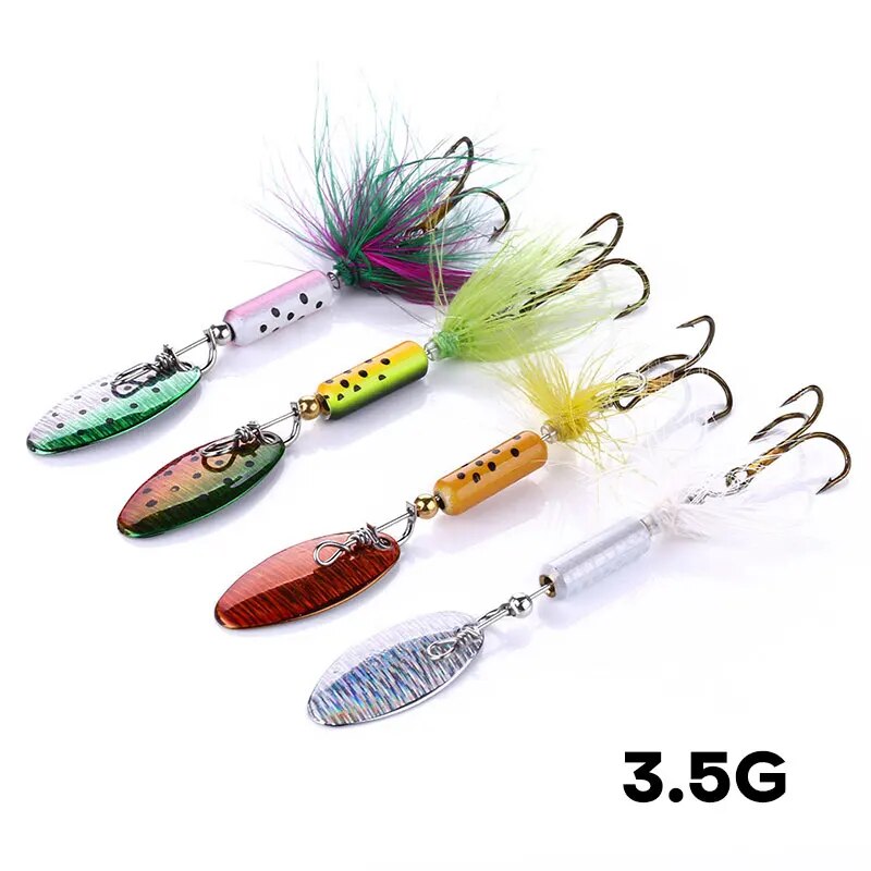 Metall VIB Lockt 1PCS 3,5g Fed – Fishing Hook Offset Bewertung und Preis